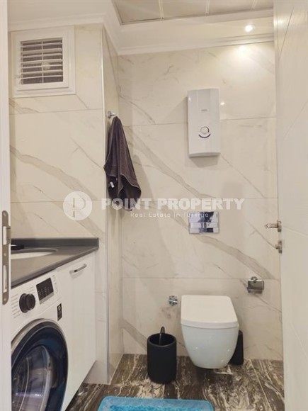 Современная меблированная квартира 1+1, общей площадью 68 м2, в 100 метрах от пляжа и набережной-id-5750-фото-7