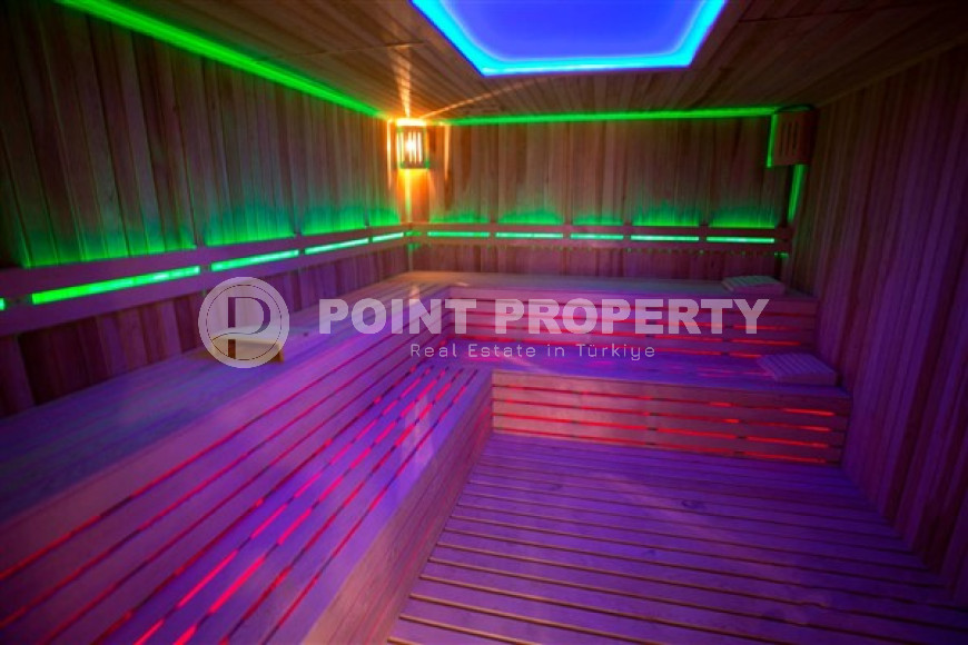 Пентхаус 5+1 с видом на Аланийскую крепость и море, с полным пакетом мебели и бытовой техники, Тосмур, 200м2-id-1451-фото-36