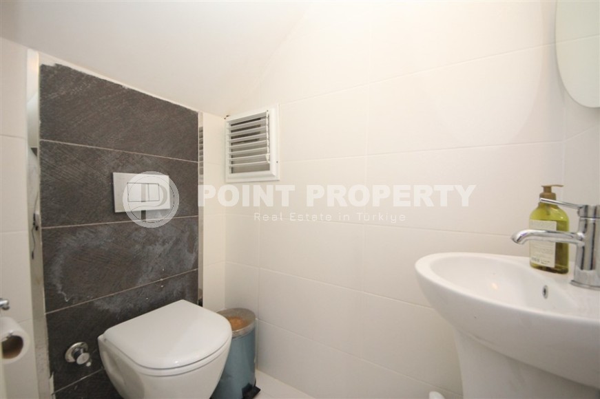 Большая двухуровневая квартира 3+1, на 5-м этаже с мансардой, в 300 метрах от моря-id-5752-фото-11