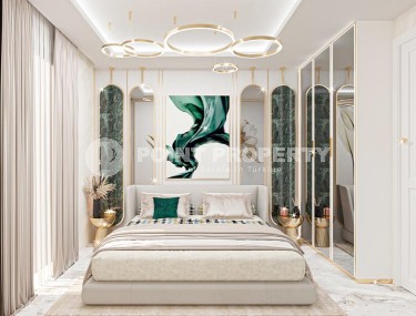 Apartments on the 1st and 2nd floors in a residential complex under construction, in the center of Mahmutlar-id-5755-photo-5