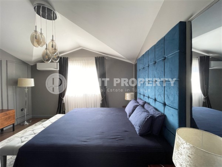 Пентхаус 5+1 с видом на Аланийскую крепость и море, с полным пакетом мебели и бытовой техники, Тосмур, 200м2-id-1451-фото-45