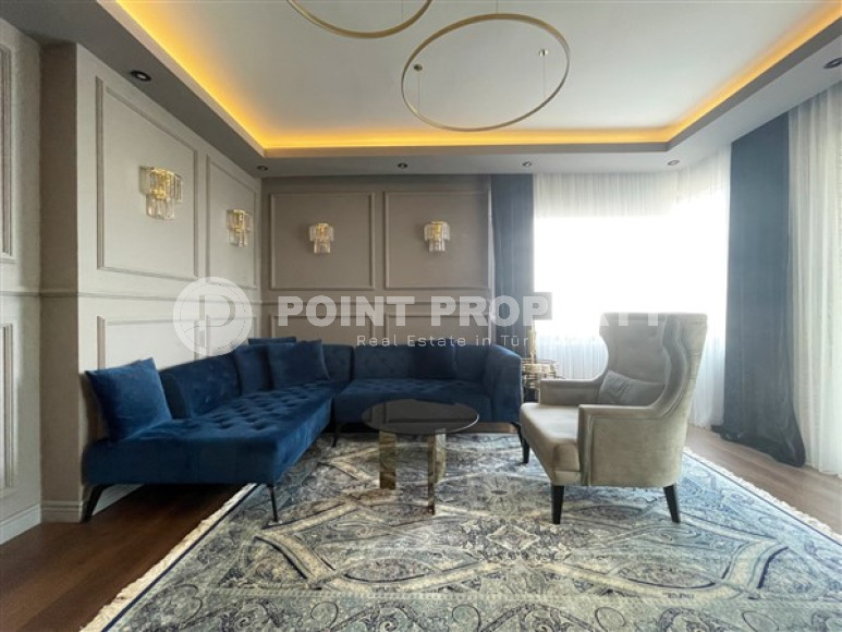 Пентхаус 5+1 с видом на Аланийскую крепость и море, с полным пакетом мебели и бытовой техники, Тосмур, 200м2-id-1451-фото-46