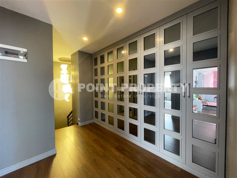 Пентхаус 5+1 с видом на Аланийскую крепость и море, с полным пакетом мебели и бытовой техники, Тосмур, 200м2-id-1451-фото-48