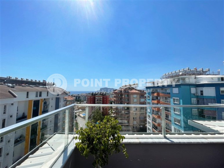 Пентхаус 5+1 с видом на Аланийскую крепость и море, с полным пакетом мебели и бытовой техники, Тосмур, 200м2-id-1451-фото-49