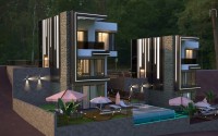 Detached villas under construction, in the prestigious, picturesque area of Alanya - Kargicak-id-5763-photo-1