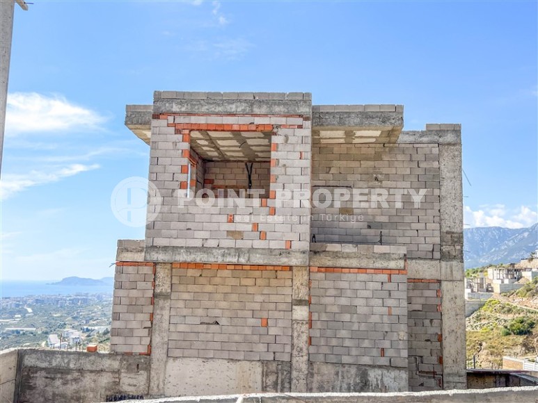 Detached villas under construction, in the prestigious, picturesque area of Alanya - Kargicak-id-5763-photo-2