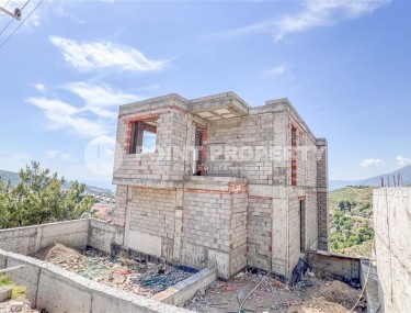 Detached villas under construction, in the prestigious, picturesque area of Alanya - Kargicak-id-5763-photo-4