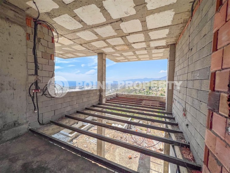 Detached villas under construction, in the prestigious, picturesque area of Alanya - Kargicak-id-5763-photo-5