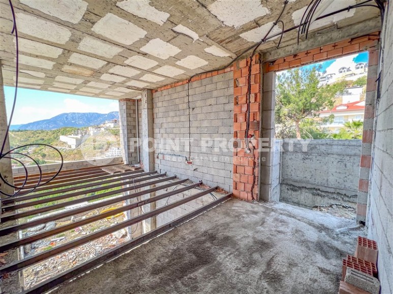 Detached villas under construction, in the prestigious, picturesque area of Alanya - Kargicak-id-5763-photo-8