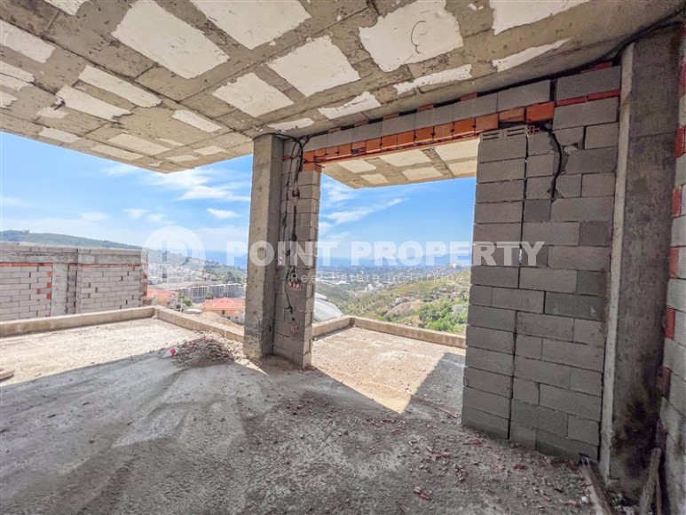 Detached villas under construction, in the prestigious, picturesque area of Alanya - Kargicak-id-5763-photo-10