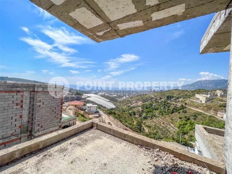 Detached villas under construction, in the prestigious, picturesque area of Alanya - Kargicak-id-5763-photo-14