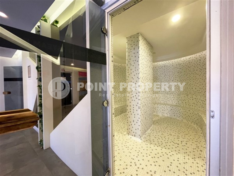 Пентхаус 5+1 с видом на Аланийскую крепость и море, с полным пакетом мебели и бытовой техники, Тосмур, 200м2-id-1451-фото-63