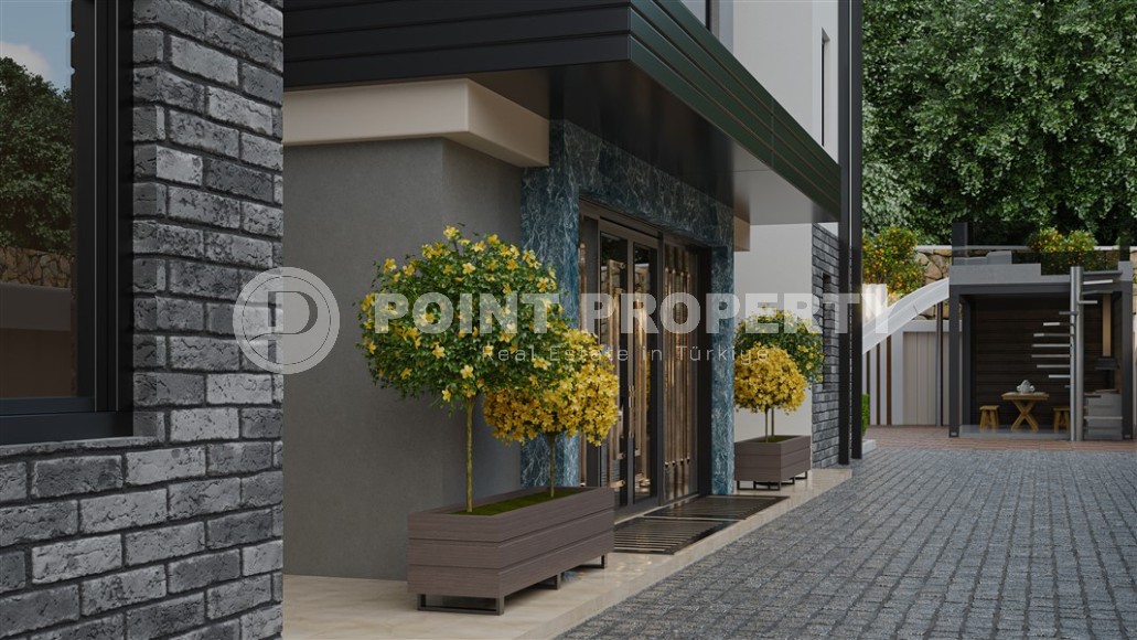 Apartments in a boutique residence under construction in a prestigious, quiet area of Alanya - Upper Oba-id-5768-photo-9