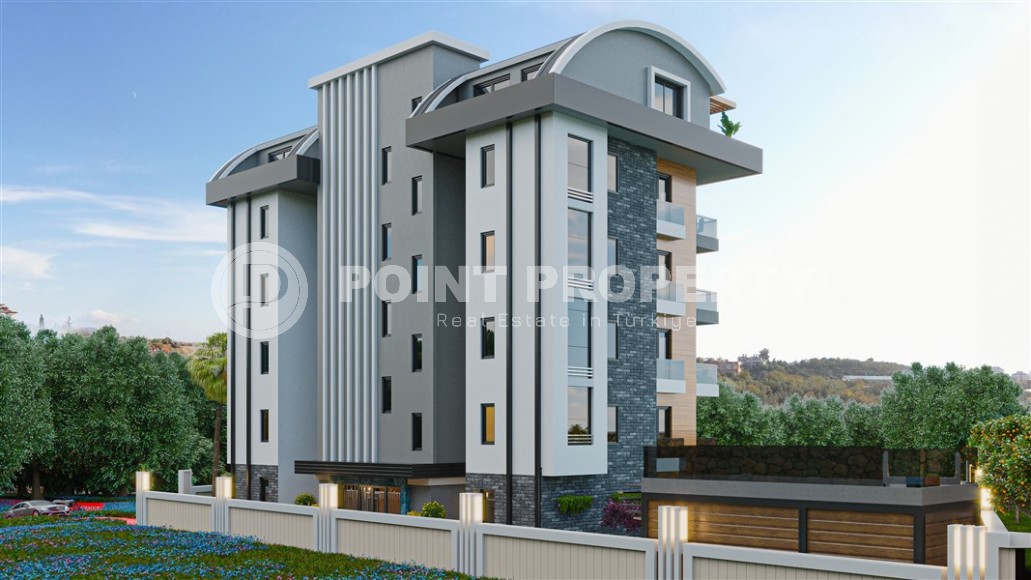 Apartments in a boutique residence under construction in a prestigious, quiet area of Alanya - Upper Oba-id-5768-photo-12