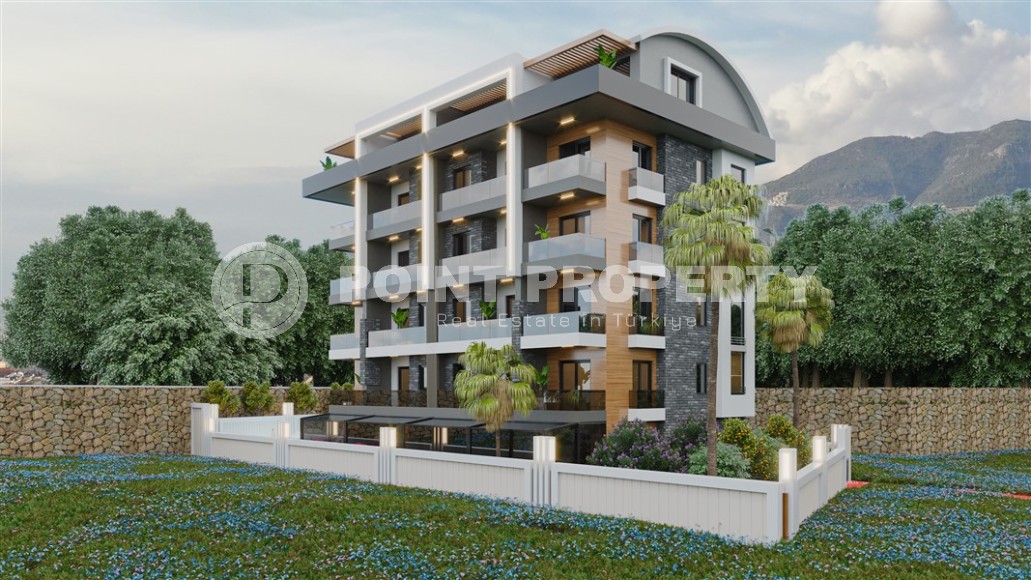 Apartments in a boutique residence under construction in a prestigious, quiet area of Alanya - Upper Oba-id-5768-photo-15