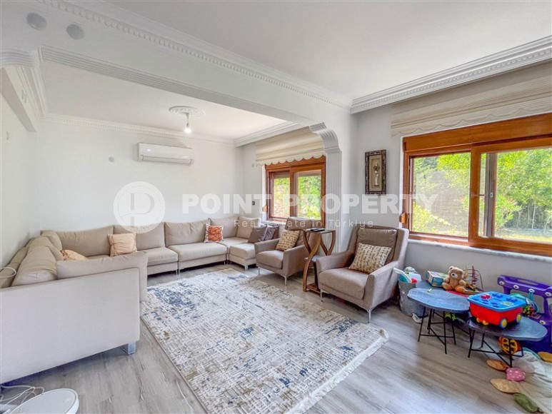 Трехэтажная вилла с бассейном и садом в зеленом, экологически чистом районе Аланьи - Газипаша-id-5770-фото-2