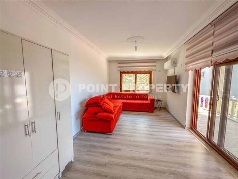 Трехэтажная вилла с бассейном и садом в зеленом, экологически чистом районе Аланьи - Газипаша-id-5770-фото-11