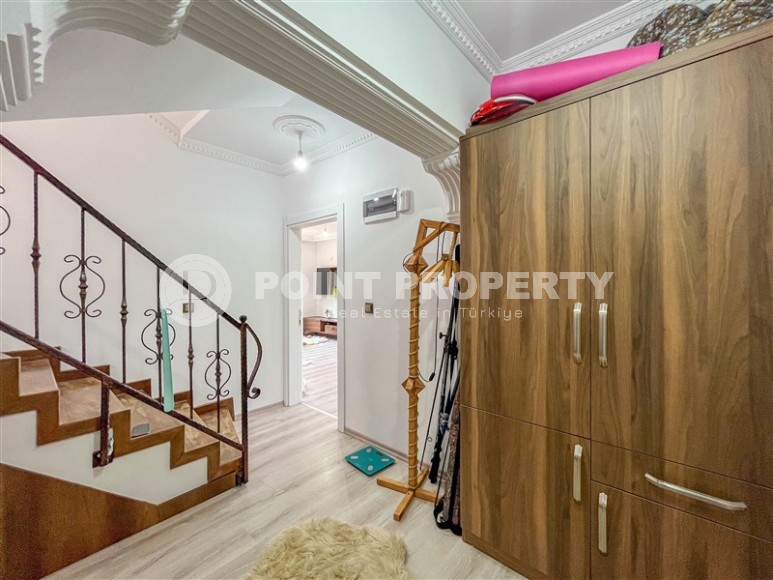 Трехэтажная вилла с бассейном и садом в зеленом, экологически чистом районе Аланьи - Газипаша-id-5770-фото-12