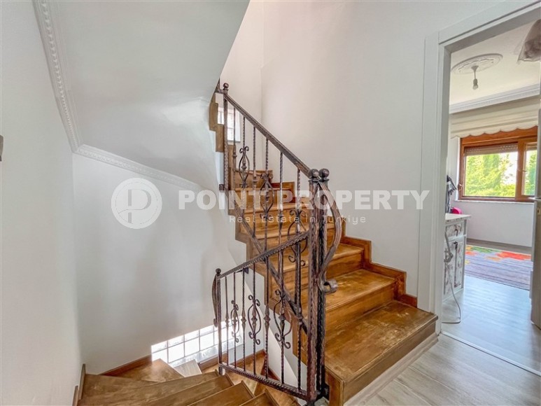 Трехэтажная вилла с бассейном и садом в зеленом, экологически чистом районе Аланьи - Газипаша-id-5770-фото-13