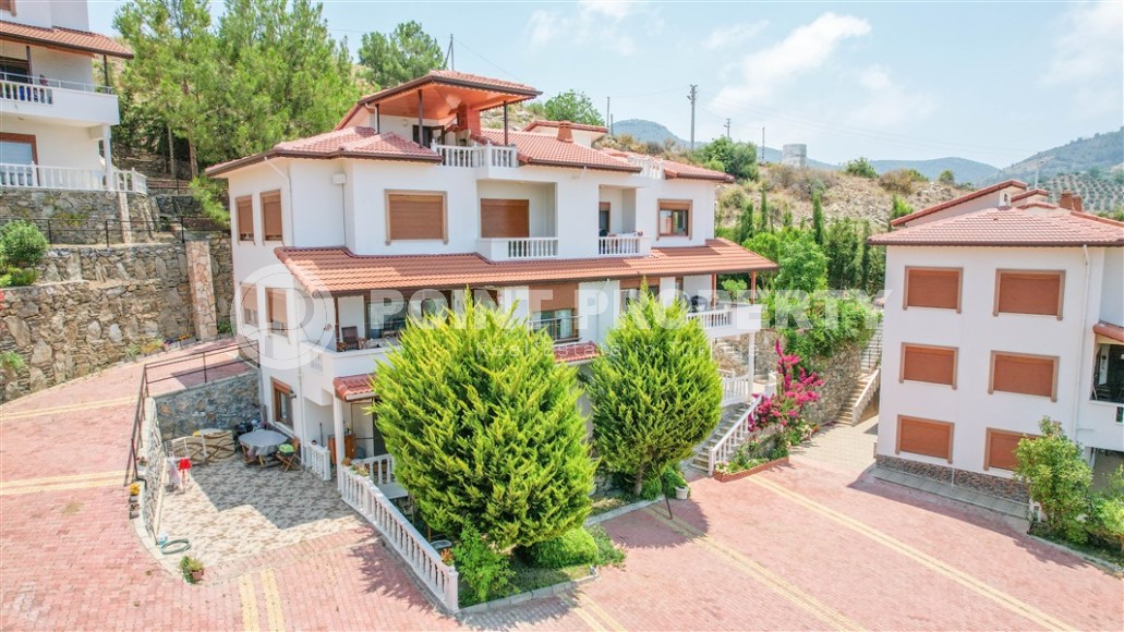 Трехэтажная вилла с бассейном и садом в зеленом, экологически чистом районе Аланьи - Газипаша-id-5770-фото-24