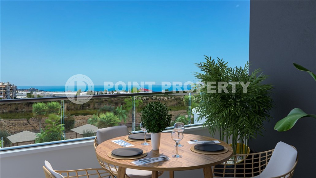 Апартаменты в жилом комплексе на начальном этапе строительства, в перспективном районе Аланьи - Газипаша-id-5771-фото-2