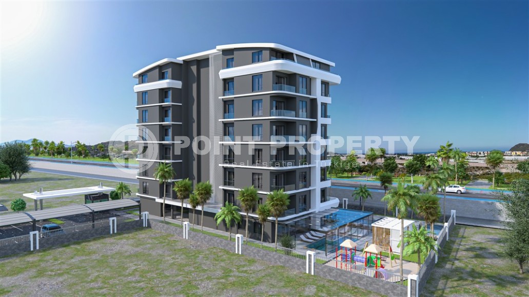 Апартаменты в жилом комплексе на начальном этапе строительства, в перспективном районе Аланьи - Газипаша-id-5771-фото-5