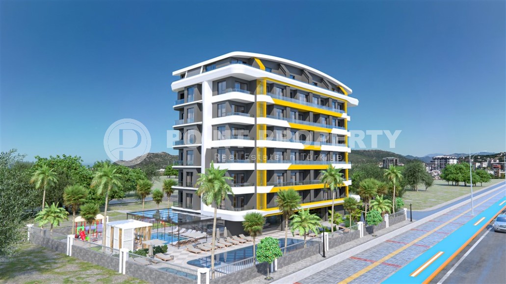 Апартаменты в жилом комплексе на начальном этапе строительства, в перспективном районе Аланьи - Газипаша-id-5771-фото-6