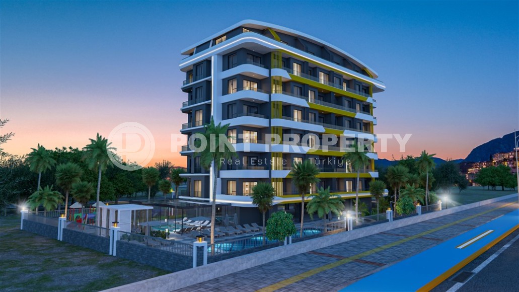 Апартаменты в жилом комплексе на начальном этапе строительства, в перспективном районе Аланьи - Газипаша-id-5771-фото-8