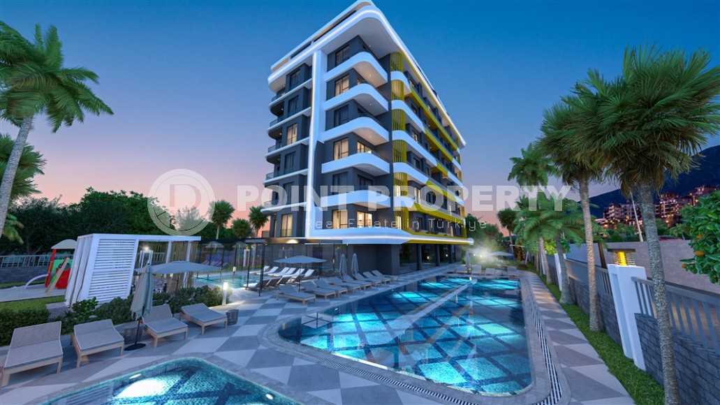 Апартаменты в жилом комплексе на начальном этапе строительства, в перспективном районе Аланьи - Газипаша-id-5771-фото-9