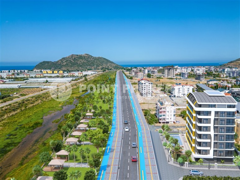 Апартаменты в жилом комплексе на начальном этапе строительства, в перспективном районе Аланьи - Газипаша-id-5771-фото-11