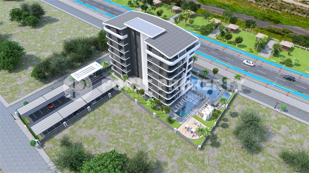 Апартаменты в жилом комплексе на начальном этапе строительства, в перспективном районе Аланьи - Газипаша-id-5771-фото-13