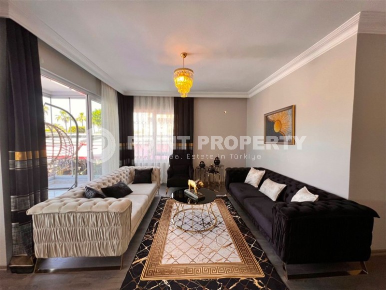 Квартира с видом на море и набережную в самом центре Аланьи, в районе Гюллер Пынары-id-5772-фото-3