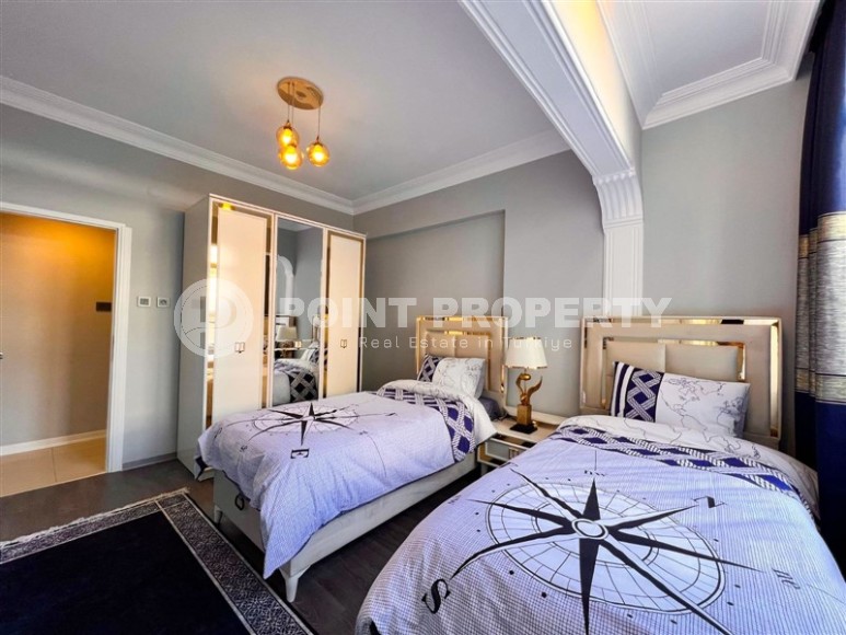 Квартира с видом на море и набережную в самом центре Аланьи, в районе Гюллер Пынары-id-5772-фото-9