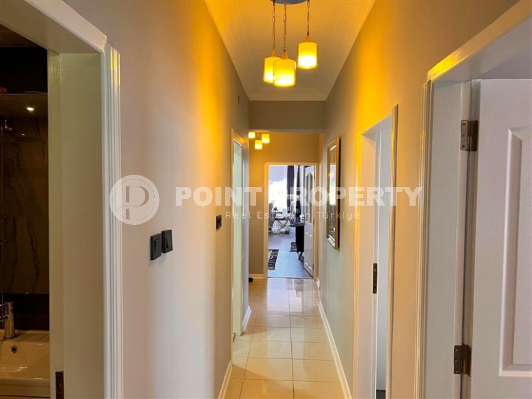 Квартира с видом на море и набережную в самом центре Аланьи, в районе Гюллер Пынары-id-5772-фото-12