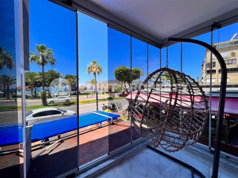 Квартира с видом на море и набережную в самом центре Аланьи, в районе Гюллер Пынары-id-5772-фото-14