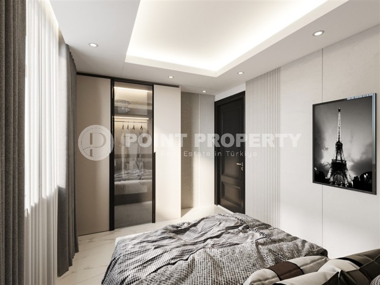 Apartments in a five-story residential complex under construction, with the possibility of obtaining a residence permit in Turkey-id-5773-photo-5