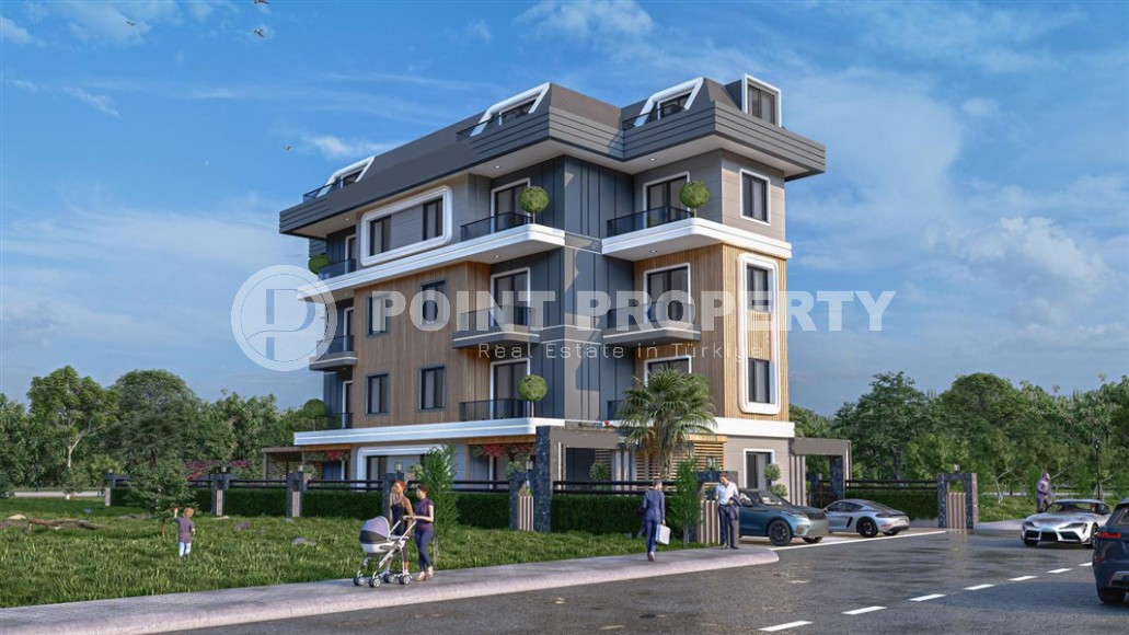 Apartments in a five-story residential complex under construction, with the possibility of obtaining a residence permit in Turkey-id-5773-photo-13