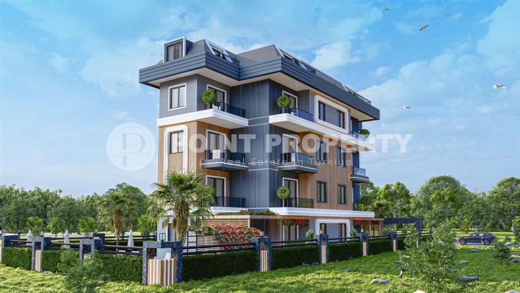 Apartments in a five-story residential complex under construction, with the possibility of obtaining a residence permit in Turkey-id-5773-photo-14