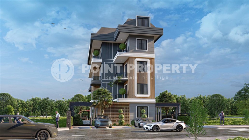 Apartments in a five-story residential complex under construction, with the possibility of obtaining a residence permit in Turkey-id-5773-photo-16