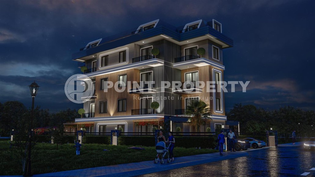 Apartments in a five-story residential complex under construction, with the possibility of obtaining a residence permit in Turkey-id-5773-photo-17