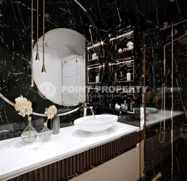 New apartment in a modern residential complex, in the center of the popular area of Alanya - Güller Pinari-id-5774-photo-3