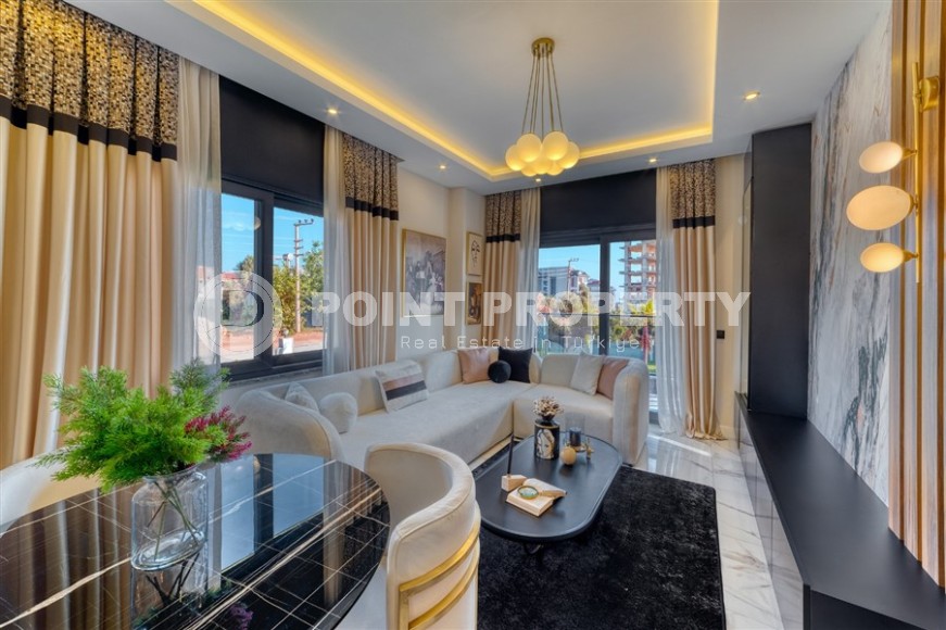 Стильная новая квартира с дизайнерским ремонтом, на 1-м этаже в современном жилом комплексе, введенном в эксплуатацию в 2023 году-id-5775-фото-2