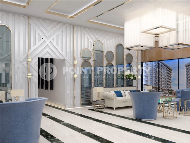 Небольшая квартира на 1-м этаже, в ультрасовременном жилом комплексе на этапе строительства, в полутора километрах от моря-id-5776-фото-4