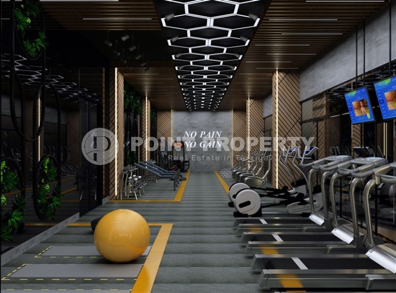 Небольшая квартира на 1-м этаже, в ультрасовременном жилом комплексе на этапе строительства, в полутора километрах от моря-id-5776-фото-5