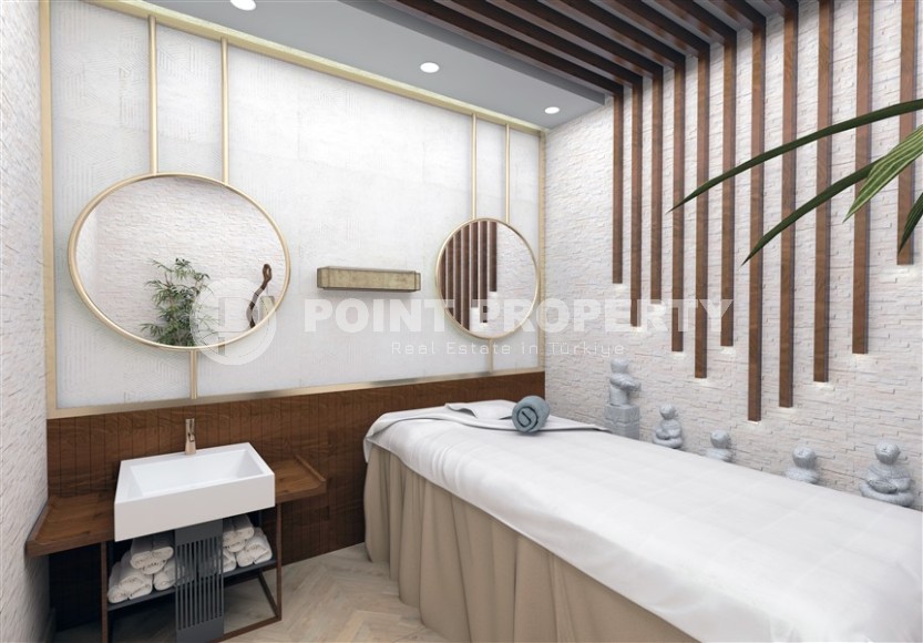 Небольшая квартира на 1-м этаже, в ультрасовременном жилом комплексе на этапе строительства, в полутора километрах от моря-id-5776-фото-7