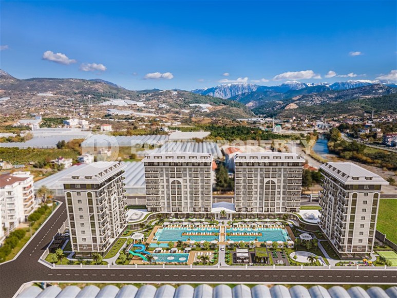 Небольшая квартира на 1-м этаже, в ультрасовременном жилом комплексе на этапе строительства, в полутора километрах от моря-id-5776-фото-15