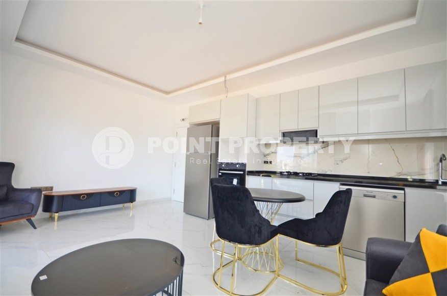 Современная меблированная квартира 2+1, общей площадью 85 м2, на 2-м этаже в новой резиденции, введенной в эксплуатацию в 2023 году-id-5777-фото-3