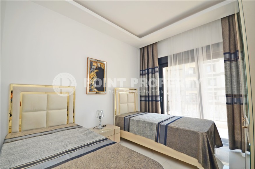 Современная меблированная квартира 2+1, общей площадью 85 м2, на 2-м этаже в новой резиденции, введенной в эксплуатацию в 2023 году-id-5777-фото-7