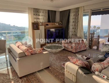 Большая двухэтажная вилла с видом на море, в живописном, комфортабельном районе Аланьи - Каргыджак-id-5779-фото-2