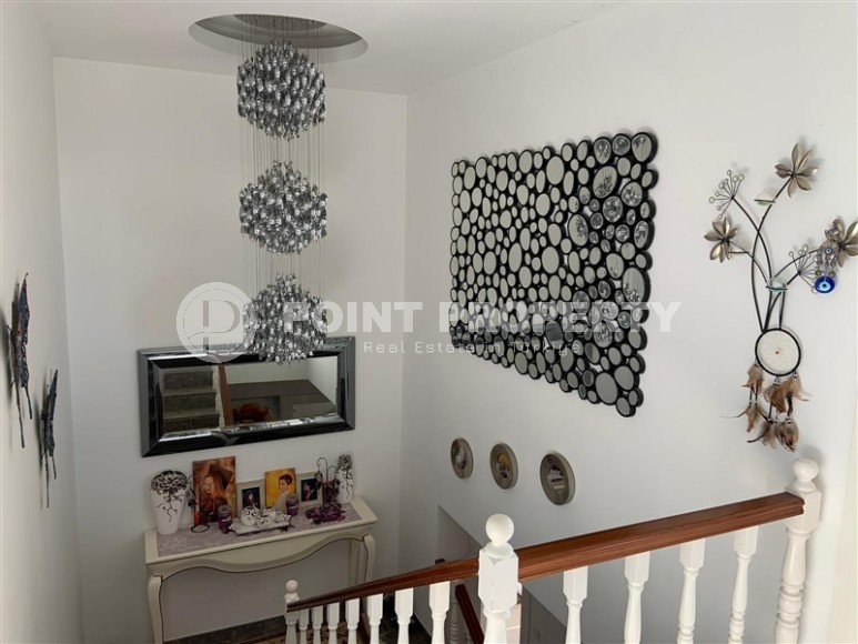 Большая двухэтажная вилла с видом на море, в живописном, комфортабельном районе Аланьи - Каргыджак-id-5779-фото-11